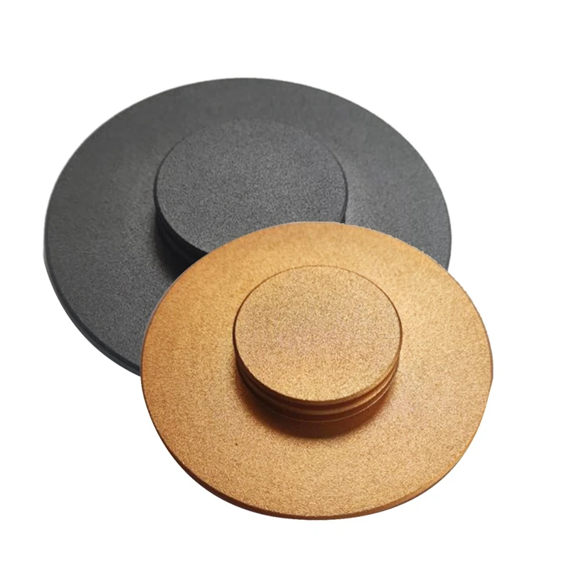 Penjepit Penstabil Meja Putar untuk Cakram Meja Putar Vinil LP untuk Penstabil Berat untuk CDM4 CDM3 Lubang Kecil Hitam Mudah Dipasang