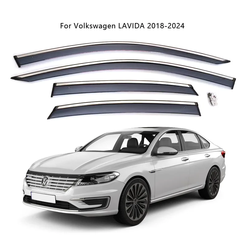 

Suitable for 2018-2024 Volkswagen Lavida rain and shine window rain-proof eyebrow thickened injection molding