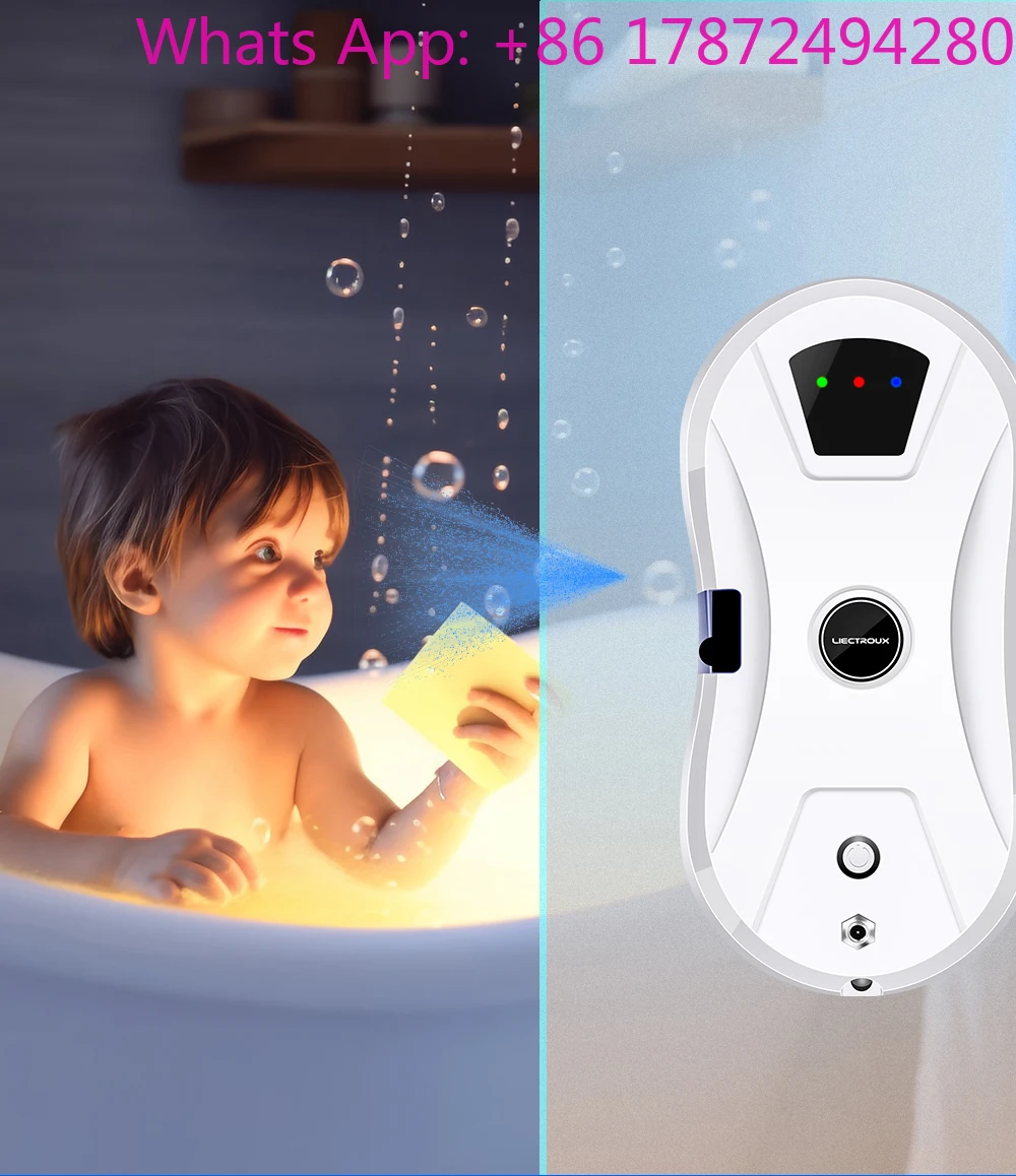 YW610 Window Cleaning Robot — Ultrathin, Water Spray, Dry & Wet Glass Wiper