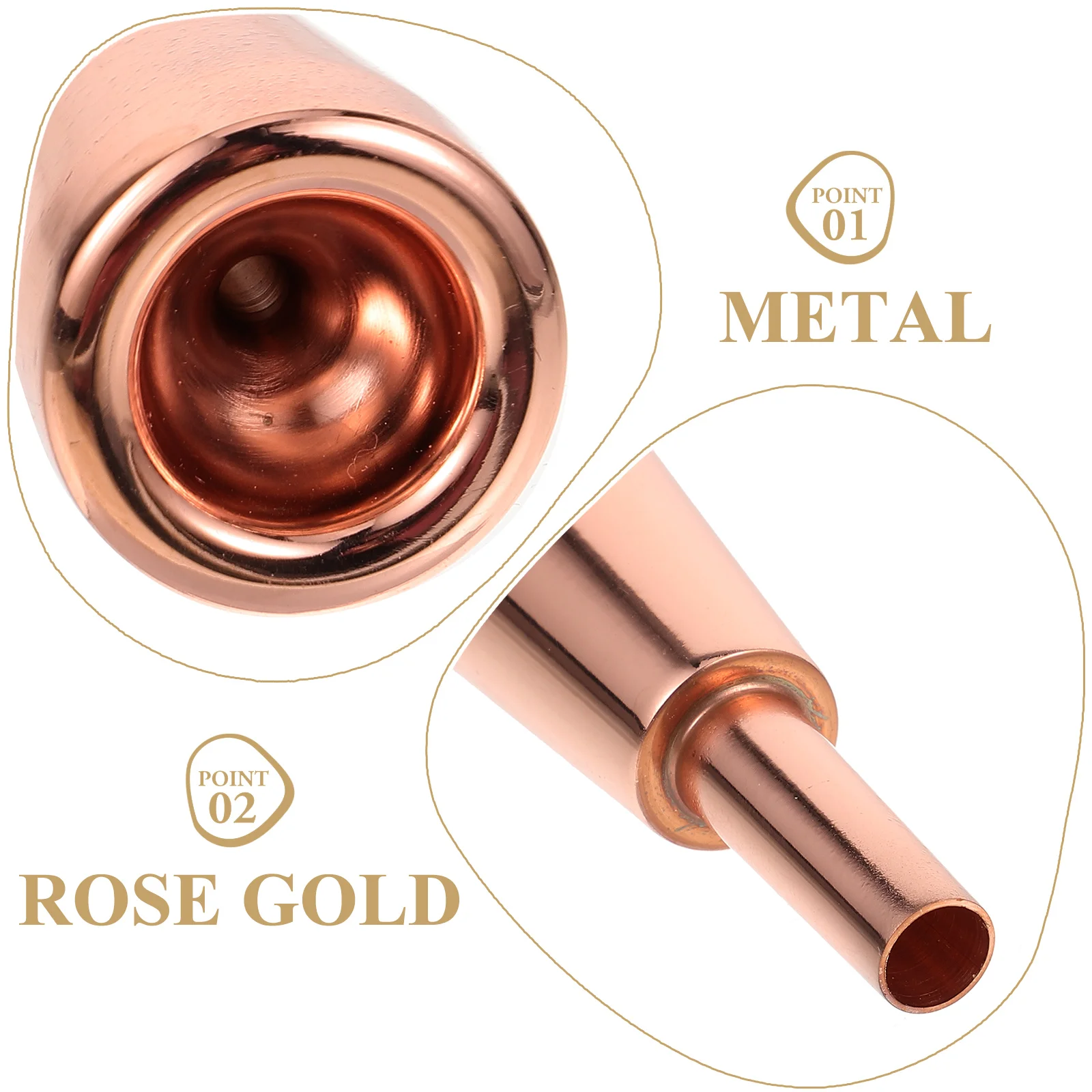 

Trumpet Mouthpiece Replacement Metal Accessories for Beginners Durable Lightweight Easy Install Professional Use trumpet