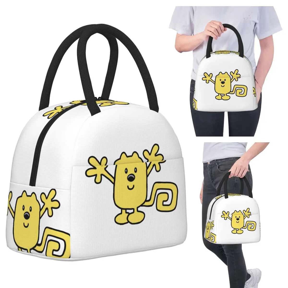 

Wow Wow Wubbzy изолированная сумка для обеда для женщин офисный холодильник термоящик для еды сумка портативный ланч-боксы контейнер