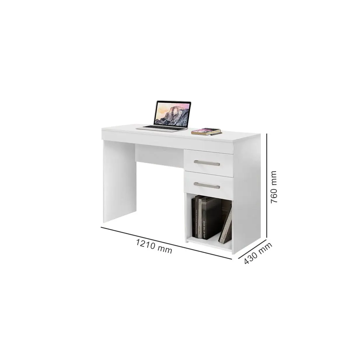 Desk Computer Table Aspen 2 Drawers-Network Furniture