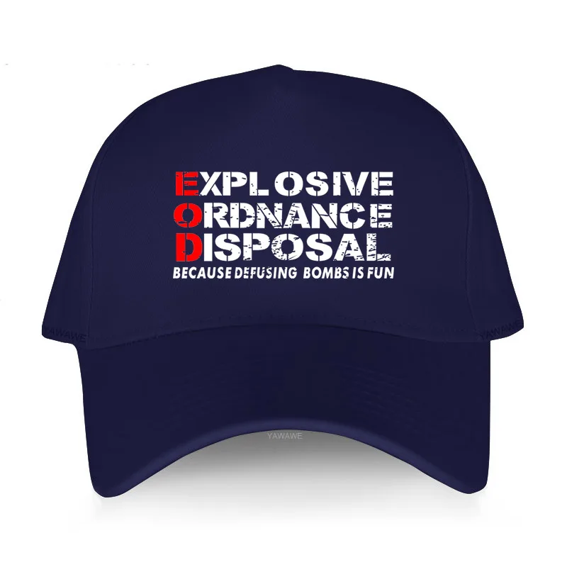 Baseball caps male Outdoor casual Hat Adult EXPLOSIVE ORDNANCE DISPOSAL unisex luxury brand cotton golf cap women hip-hop hats