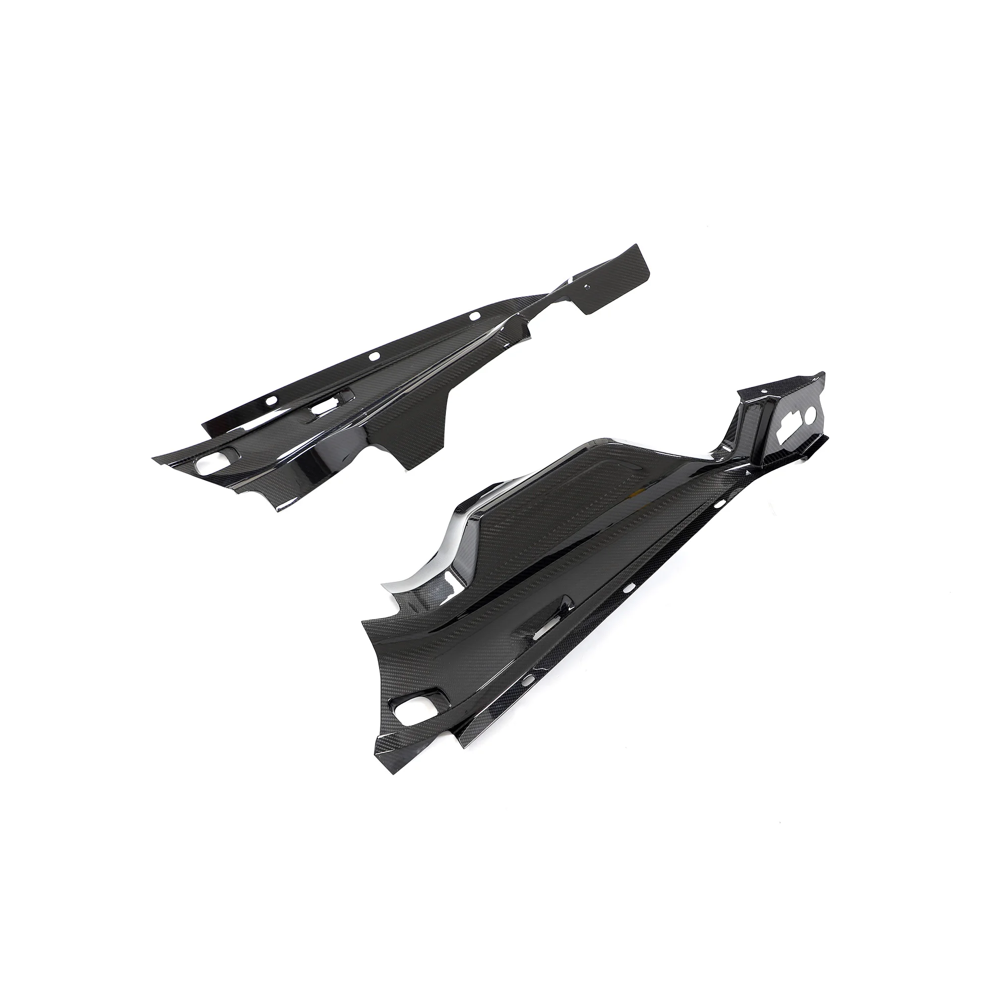 

Suitable for JCSPORTLINE dry carbon cabin interior trim panel engine compartment panel set the original style of Audi R8 2023