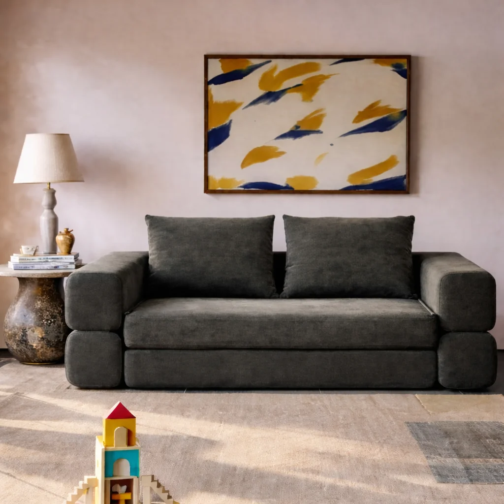 uv-High Quality Modular Compression Sofa-Vacuum Compressed L-Shape Sofa Foldable Easy Ship Store for Apartment Hotel Use-