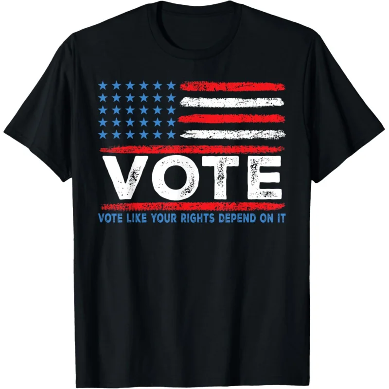 

Voting is like your right depends on it. 2024 Trump election men's and women's T-shirts