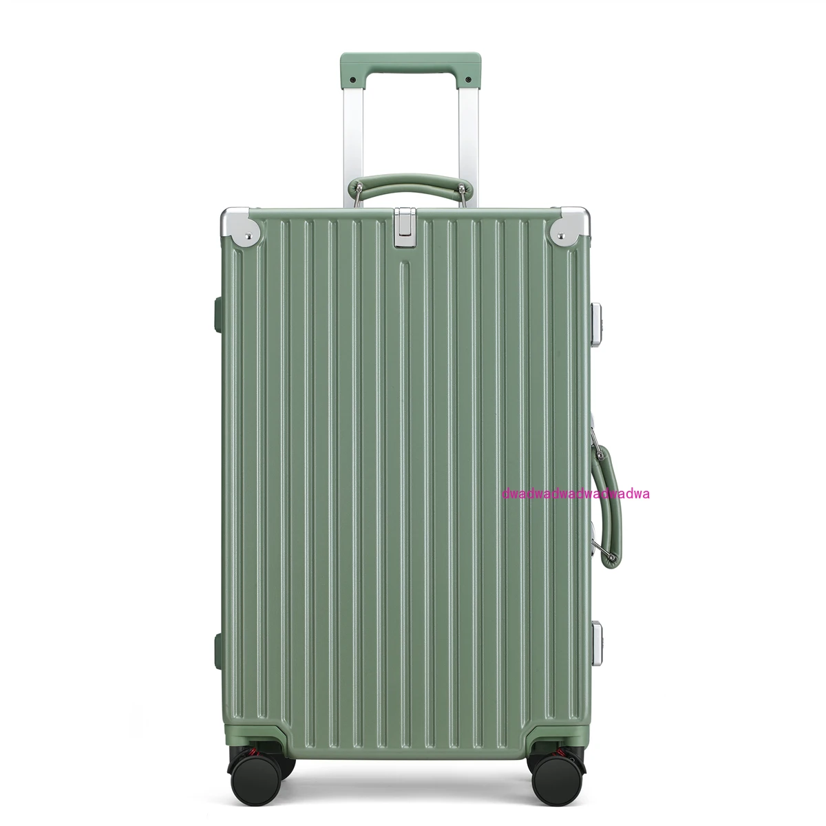 Retro trolley case Universal wheel Aluminum frame suitcase 24 Boarding case 20 Password suitcase