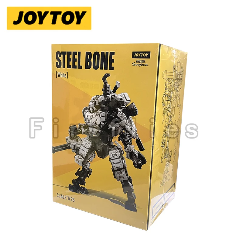 1/25 JOYTOY Action Figure Mecha Steel Bone Versão Branca Anime Coleção Modelo Brinquedo Para Presente