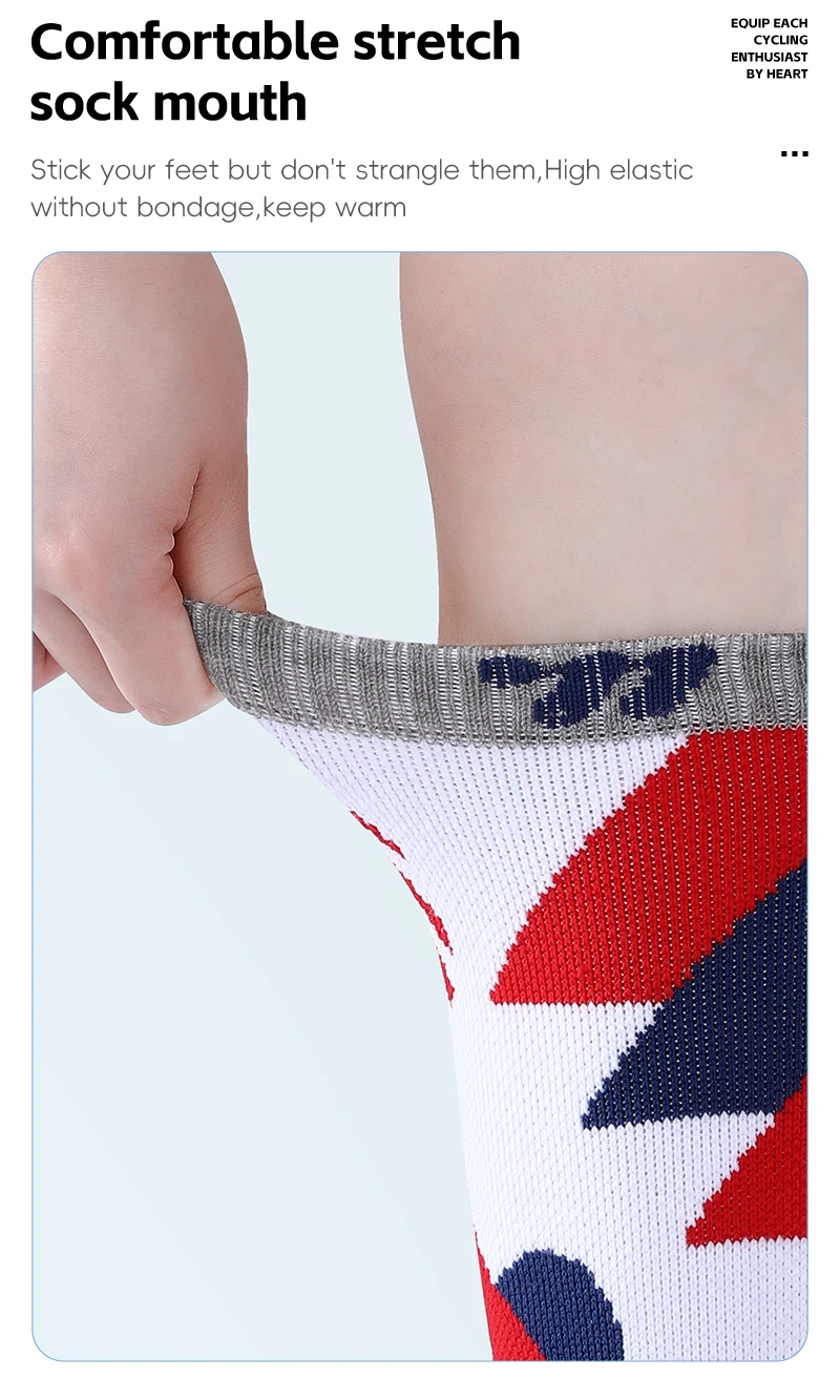 WEST BIKING Thermosocken aus Merinowolle für Jungen und Mädchen, feuchtigkeitsableitend, verdickt, warm, Ski, Wandern, Dämpfung, Kompressions-Sportsocken – Detail 11