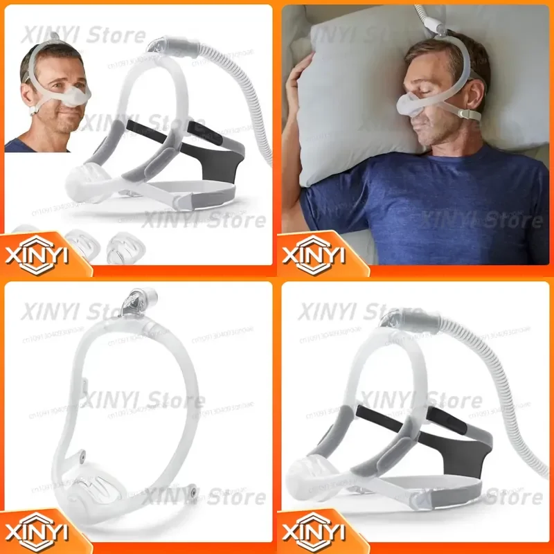 for Dream Wisp Nasal Mask Anti Snoring Sleep Apnea Ventilator Respirator Headgear Cushions Supplies