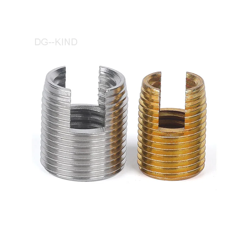 M2-M20 stainless steel thread guard self threading notched inserts set thread repair tools 6-27mm