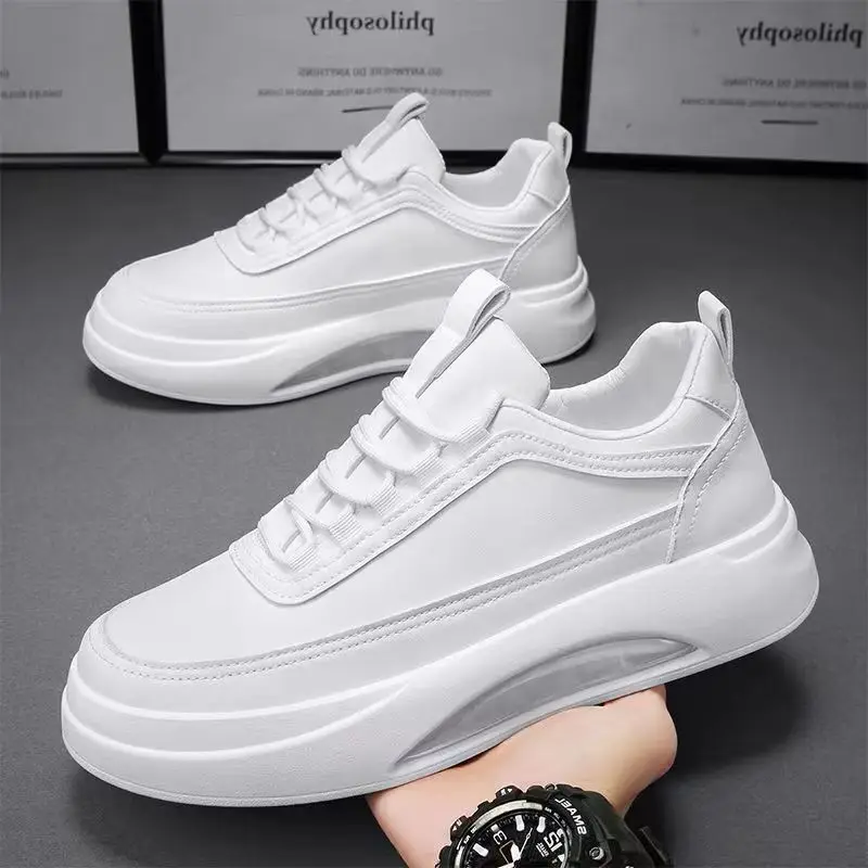 

Men Shoes Outdoor Platform Men Casual Sneakers Fashion White Runing Shoes Breathable Male Sport Shoe Light Walking Tennis Shoes