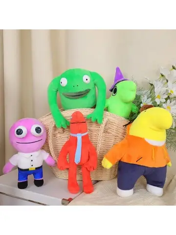28cm Smiling Friends Plush Toys Mr frog Children Stuffed Doll Toy Kawaii Home Decoration Doll Gifts Smiling Friends Toy for Kids
