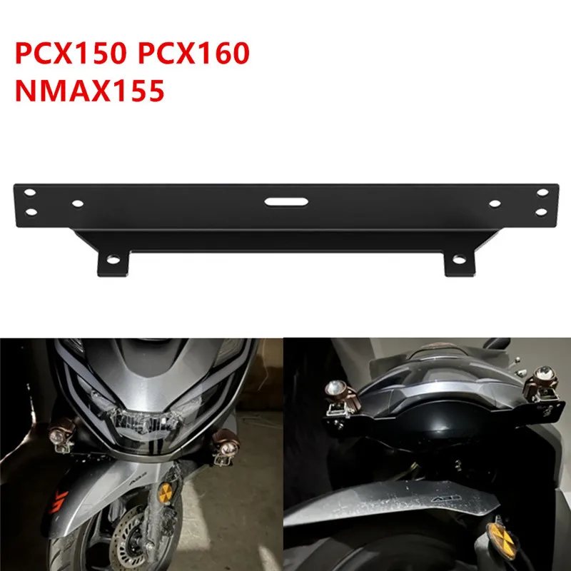 Fog Light Bracket For YAMAHA PCX150 PCX160 2019 2023 2020 21 22 NMAX 155 Motorcycle Front Led Driving Lamp Spotlight Holder