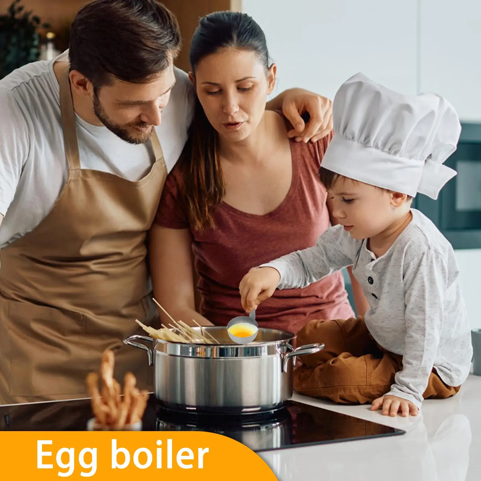 1pc Poached Egg Maker Egg Poaching Pan Nonstick Large Egg Poachin Boiled Holder Egg Steamer Rack Egg Cooker Kitchen Supplies
