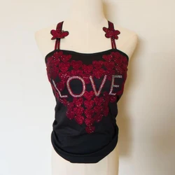 Rhinestones Camis Women Bling Bling Rhinestones Tanks Tops sexy summer tops