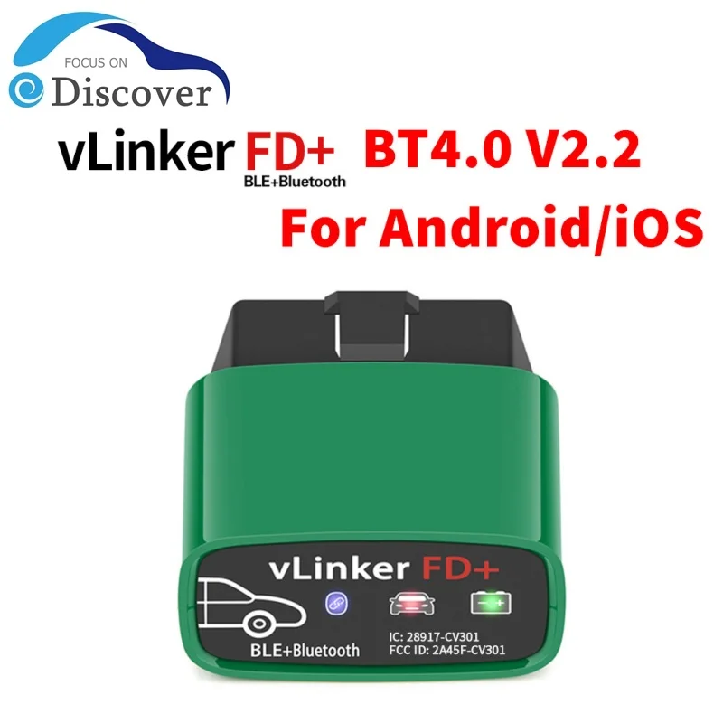 

Vgate vLinker FD+ ELM327 V2.2 Forscan для Ford Bluetooth для Mazda IDS ELM 327 OBD 2 OBD2 Автомобильный диагностический инструмент MS CAN