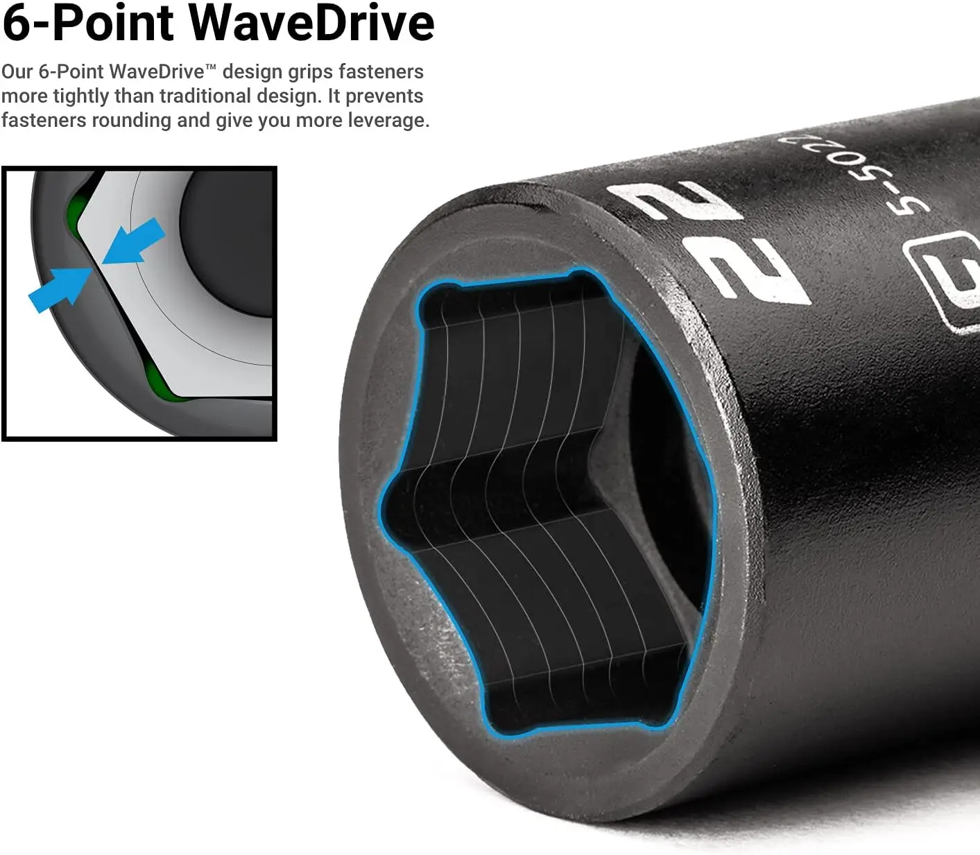 

Stubby Impact Socket Set (3/8" Drive/Metric Set)