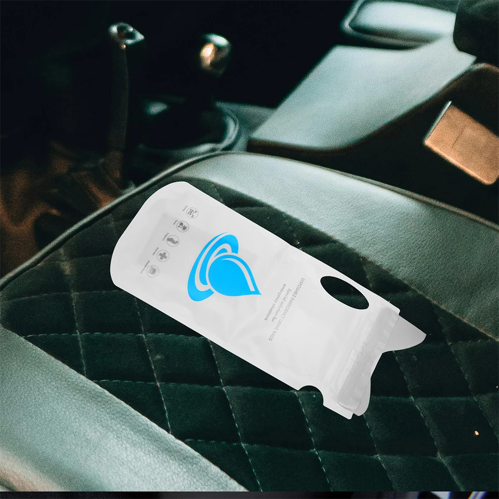 

4Pcs Emergency Disposable Urinal Pouch Portable Urine Bags for Travel Car Outdoor Use Pee Pouch Women Men Pee Bags