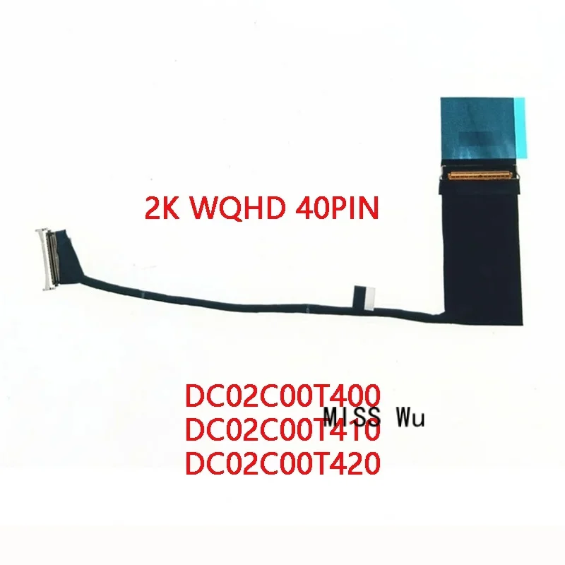 

New genuine laptop LCD EDP cable for Lenovo ThinkPad t14s Gen 3 jt4b1 2K WQHD dc02c00t400 dc02c00t410 dc02c00t420