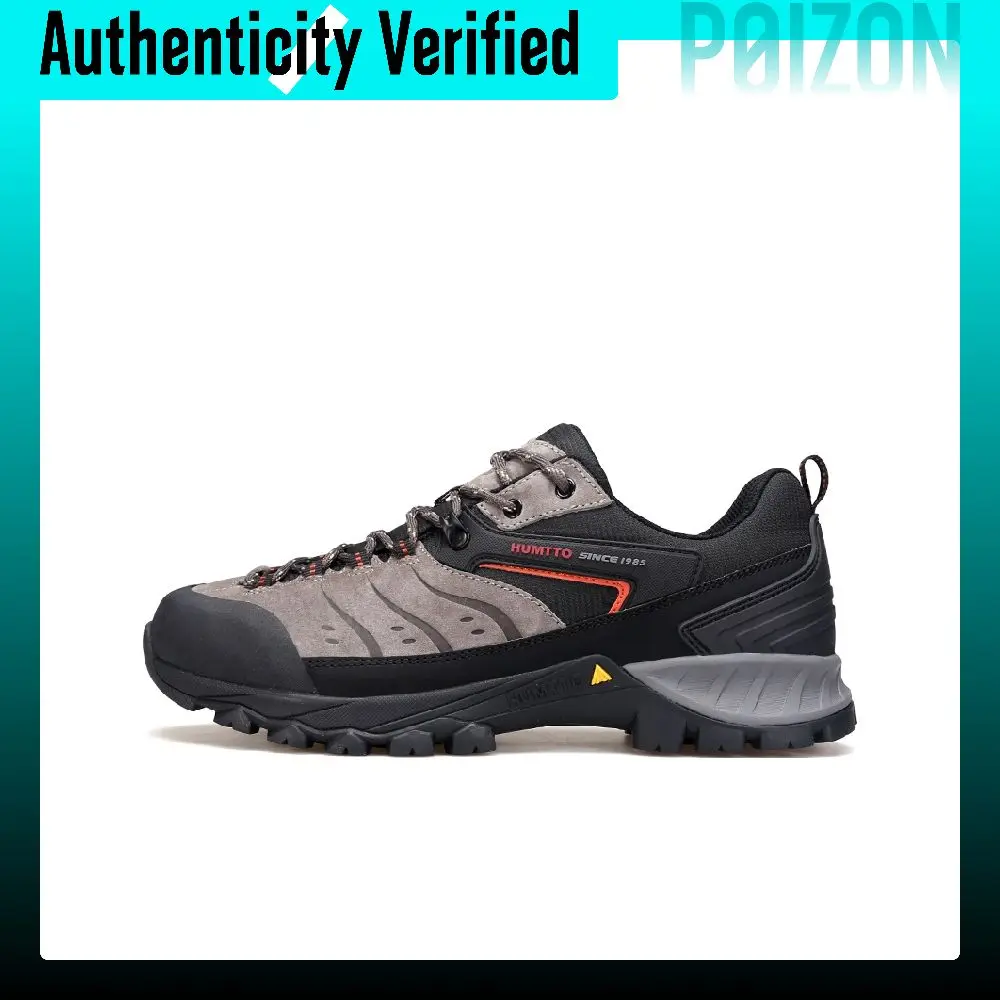 HUMTTO Mountaineering & Hiking Shoes Men's Low-top Chestnut/Black 140503A-2