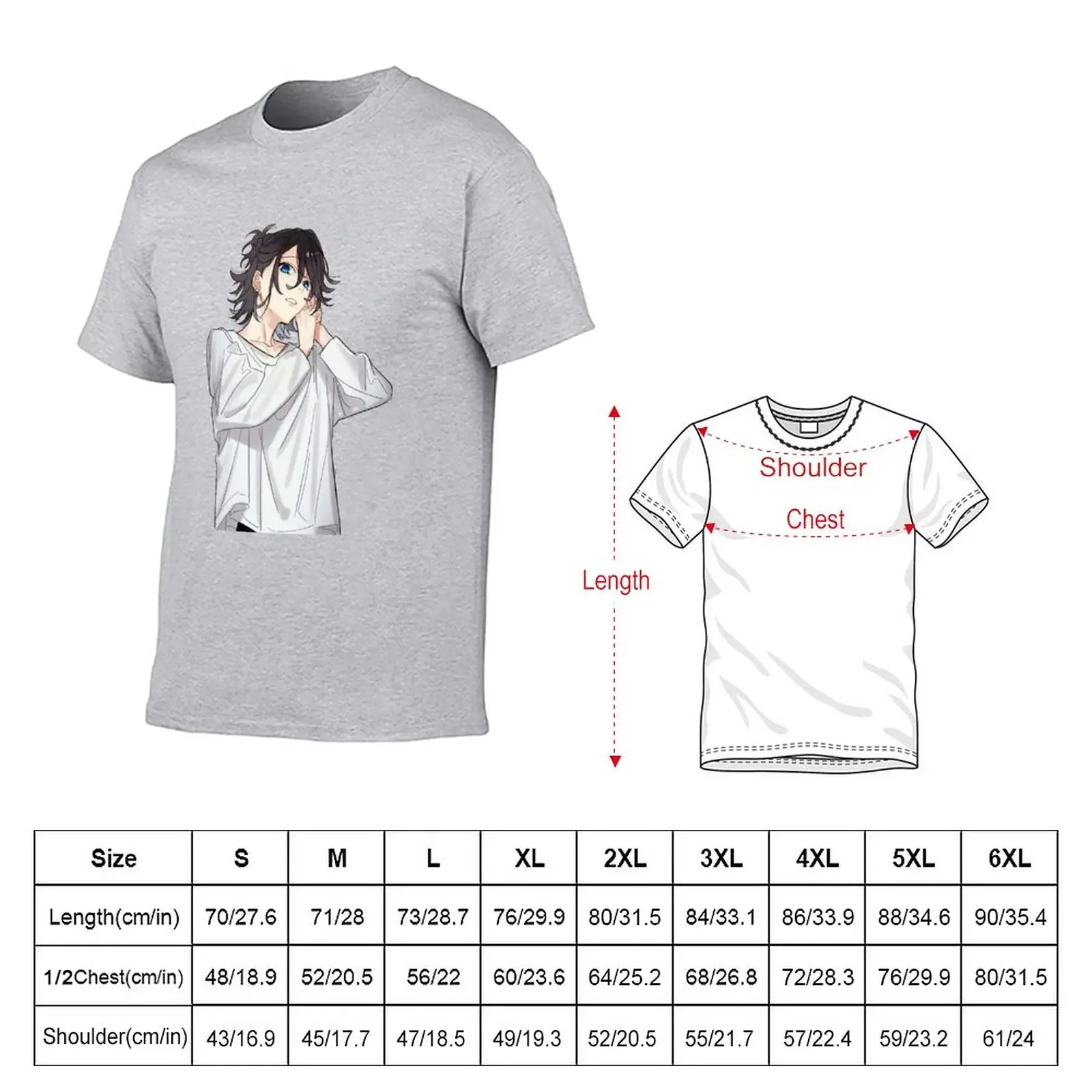 New Izumi Miyamura - Horimiya T-Shirt T-shirt for a boy Oversized t-shirt sweat shirts clothes for men