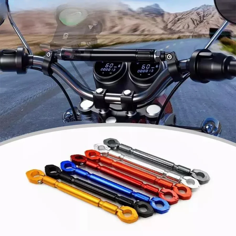 Motorcycle Modify Handlebar Handle Grip Adjustable Crossbar Balance Bracket Regulator Steering Wheel Reinforce 22mmReplacement