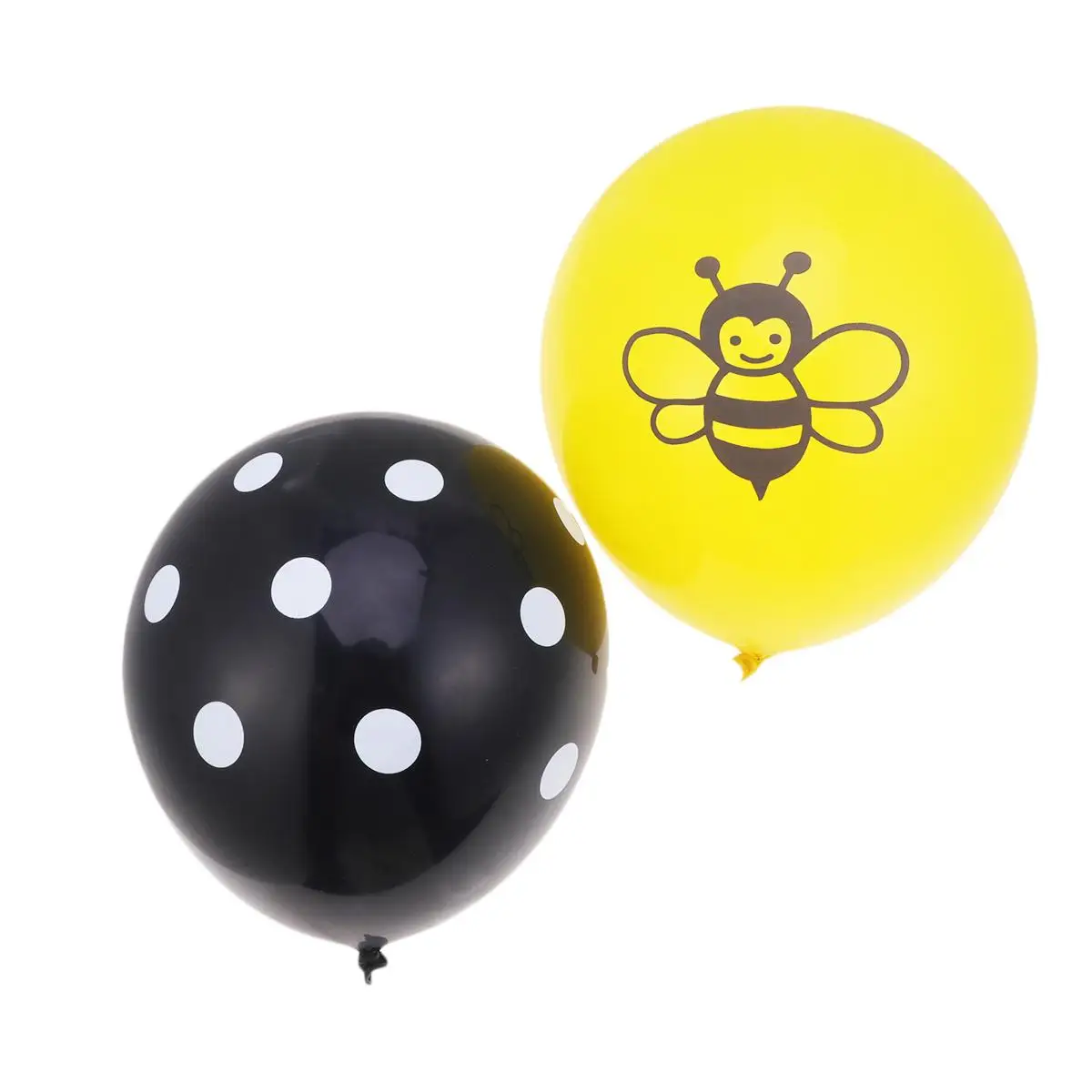 

10pcs Bee Balloons Kit Colorful Latex Party Decoration Supplies for Kids Birthday Toddler Celebration Insect Theme