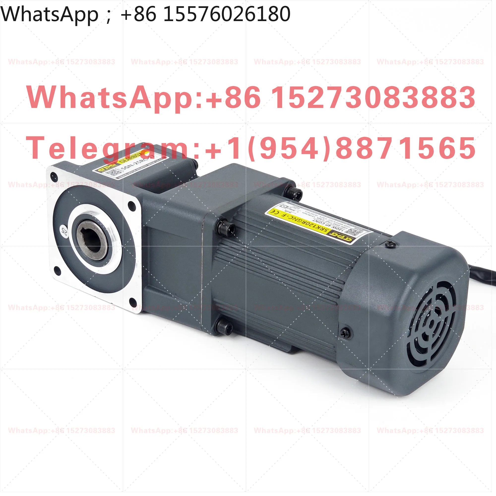 Taibang Right Angle Hollow Medium and Solid Gear Motor 25W-200W Angle AC Speed Regulation Motor 220V 380V