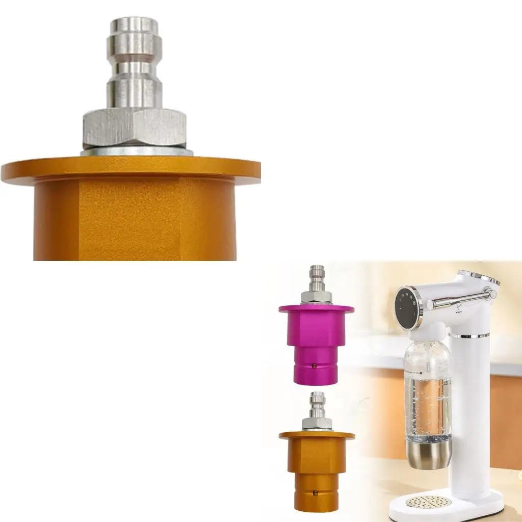 textura-facil-do-metal-da-manutencao-da-compatibilidade-sem-emenda-do-adaptador-da-carbonatacao