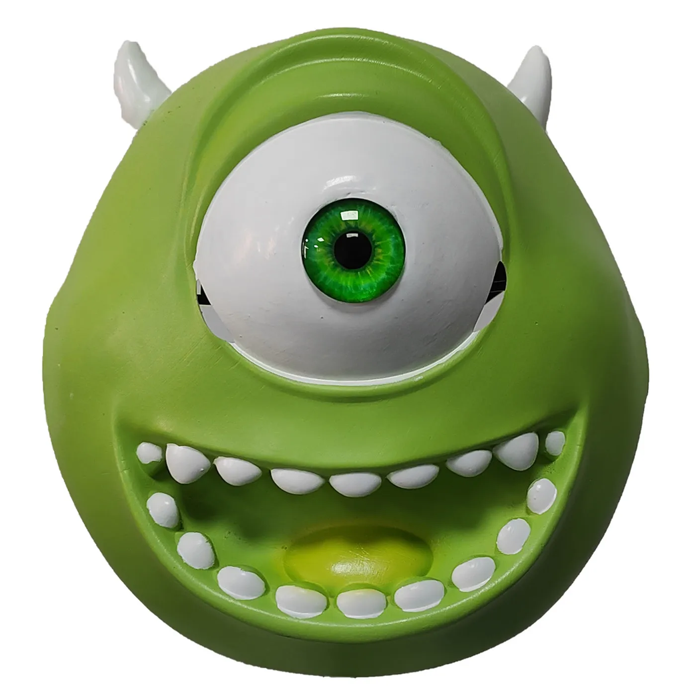 Grüne Einäugige Maske Halloween Latex Monster Lustige Party Karneval Cosplay Maske – Detail 3