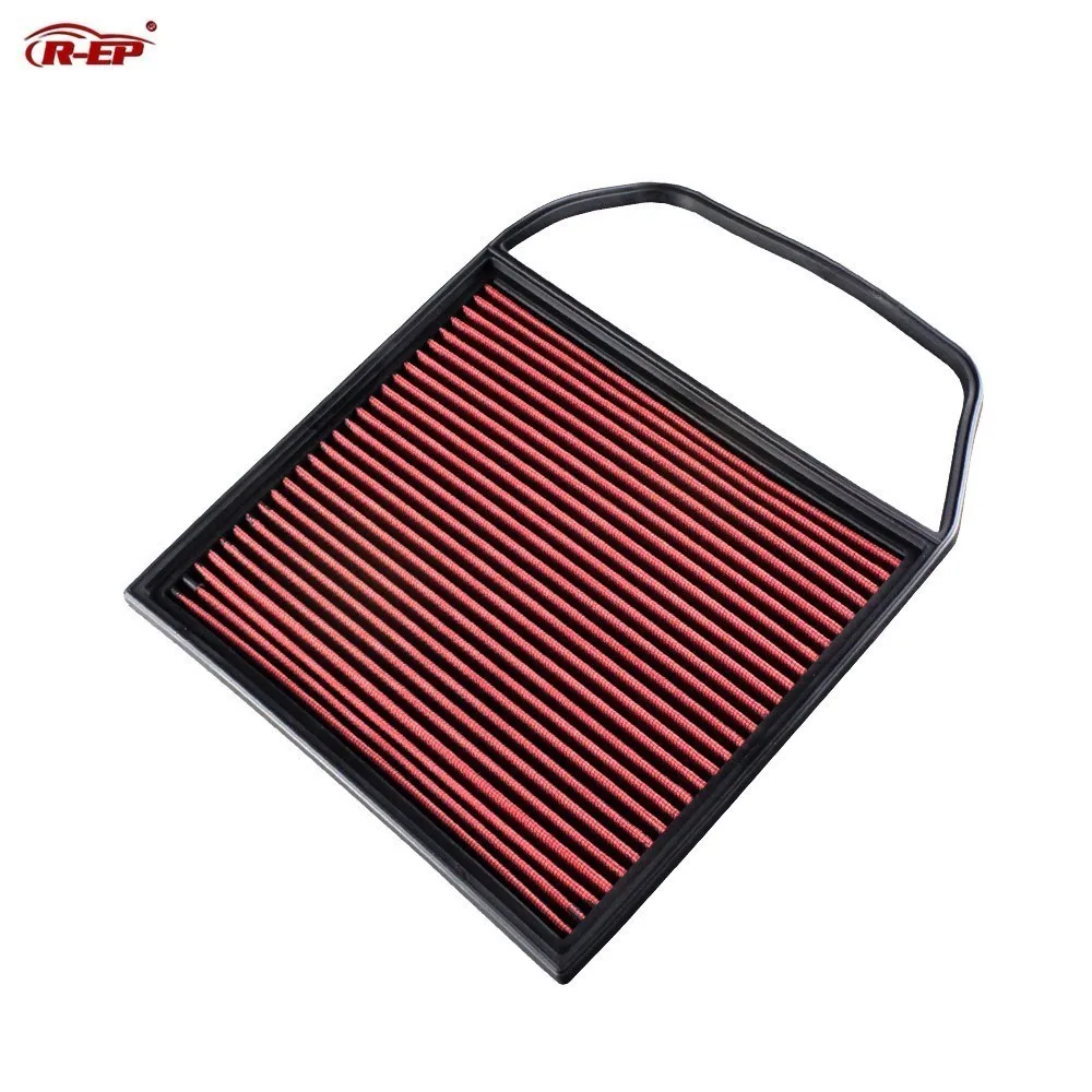 R-EP High Flow Air Filter Fits Washable Reusable For BMW E82 E88 E89 135I E91 E90 E92 E93 335I OEM 13717556961 Replacement Panel