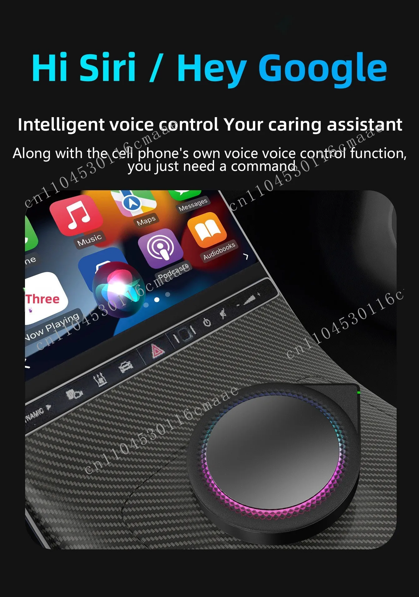 GT6Pro Wireless CarPlay Box Android 13 Qualcomm Octa Chip, Support Input/Output WiFi/USB Connection OLIVER Compatible Devices