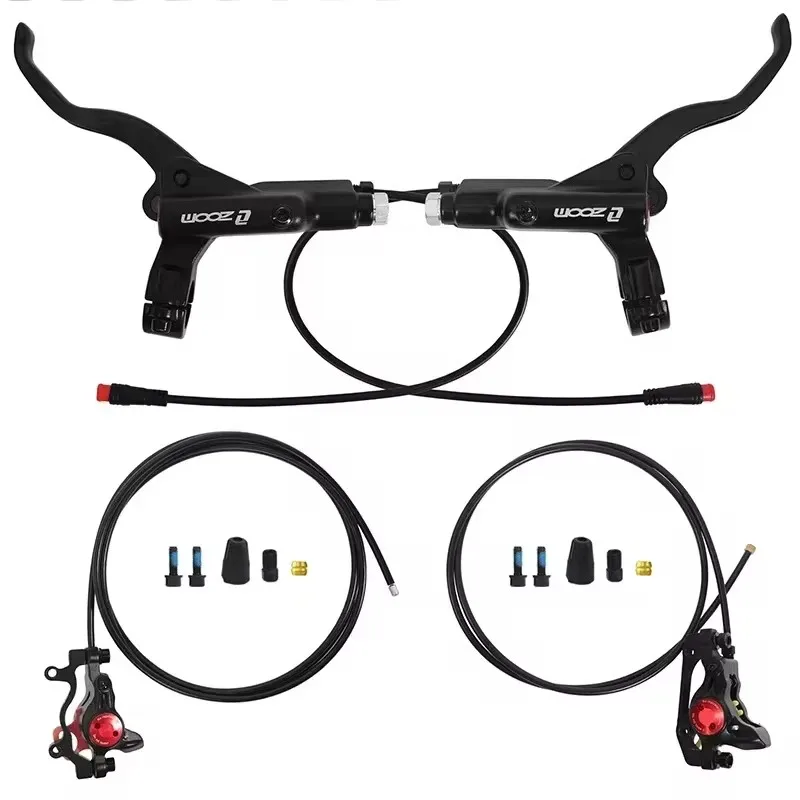 ZOOM HB-775E E-BIKE Hydraulische Schijfremset Elektrische Scooter Mtb Fiets Uitschakeling Controle Zuigers Olie Linksvoor Rechts Rem