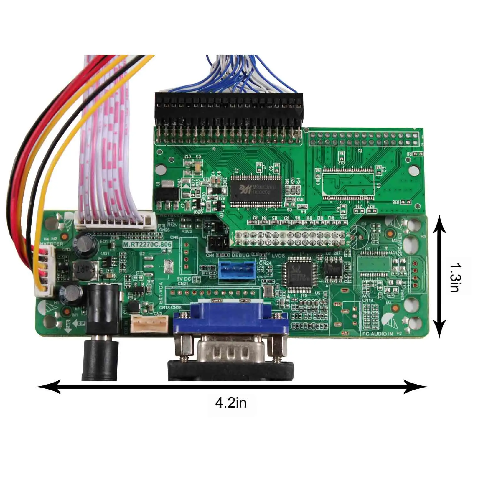 VGA LCD Controller Board RT2270C With 8.4" AA084VC03 640x480 LCD Screen