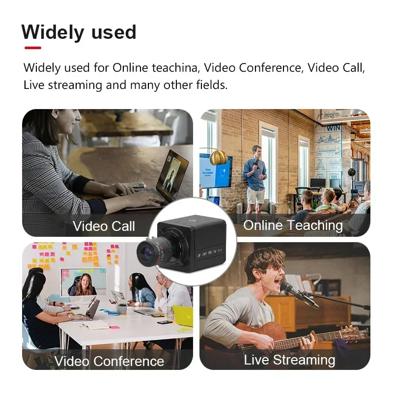 

Новинка в наличии: USB-камера 5600 с 2-мегапиксельным CMOS-сенсором, объективом 6-22 мм M12 с переменным фокусным расстоянием, UVC, H.264, Wide Dynamic, 1080P, Plug & Play, мини-веб-камера.