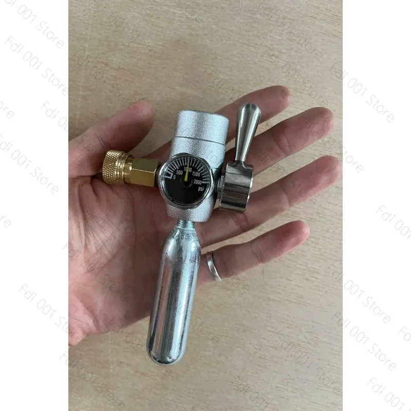 Pneumatic Espresso Maker,  Regulator with Pre-infusion & Constant Pressure, Portable Manual Coffee Machine
