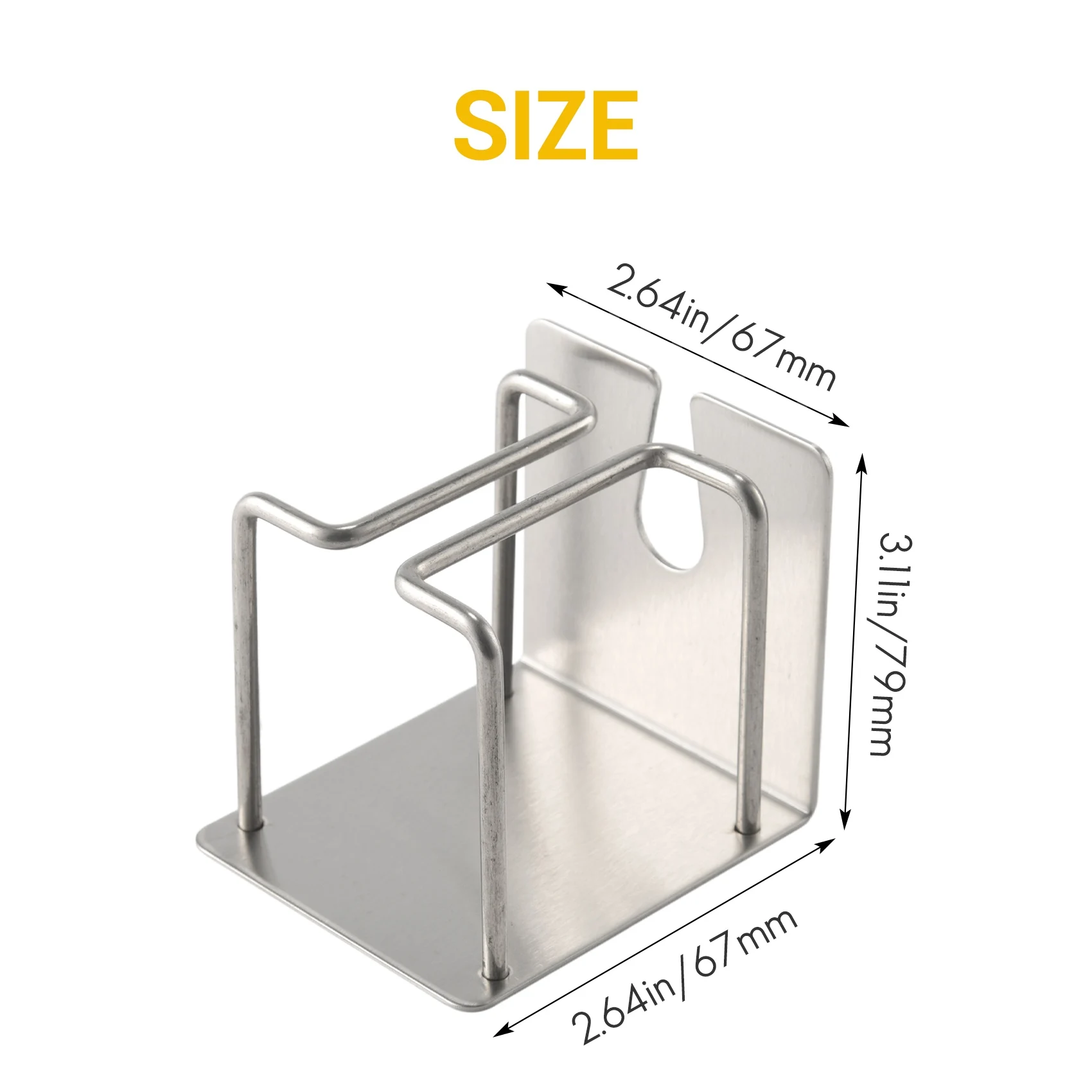 Soporte para Afeitadora eléctrica de acero inoxidable, autoadhesivo, montado en la pared, para Baño