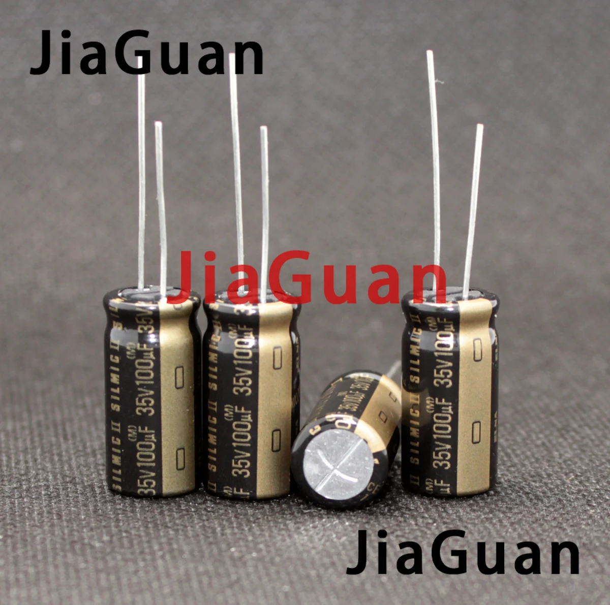 10PCS ELNA Thailand RFS SILMIC II 35V100uF 10X20MM NEW audio electrolytic capacitor SILMICII 100UF 35V