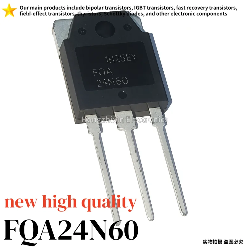 5-10PCS high-quality FQA24N60 TO-3P 600V 23.5A  Inverter transistor/field-effect transistor