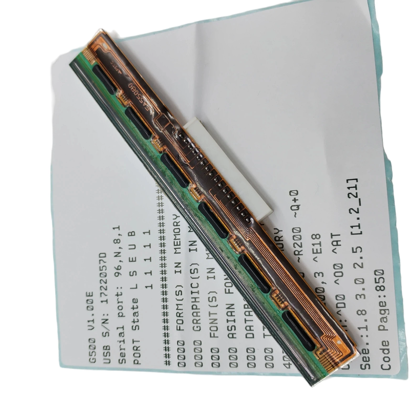 Thermal PrintHead Fits For Godex G500U EZ520 EZ-1200 G500-U BP500 EZ120 GE300 ZA-123 DT4 EZ320 TTP-244 EZ-1100 1105 EZ-1100PLUS