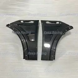Carbon Fiber Front Fender EPA Type For Mini Cooper S R50 R52 R53 Fiberglass Wheel Arch Cover Tuning Side Air Duct Vent Kit Trim