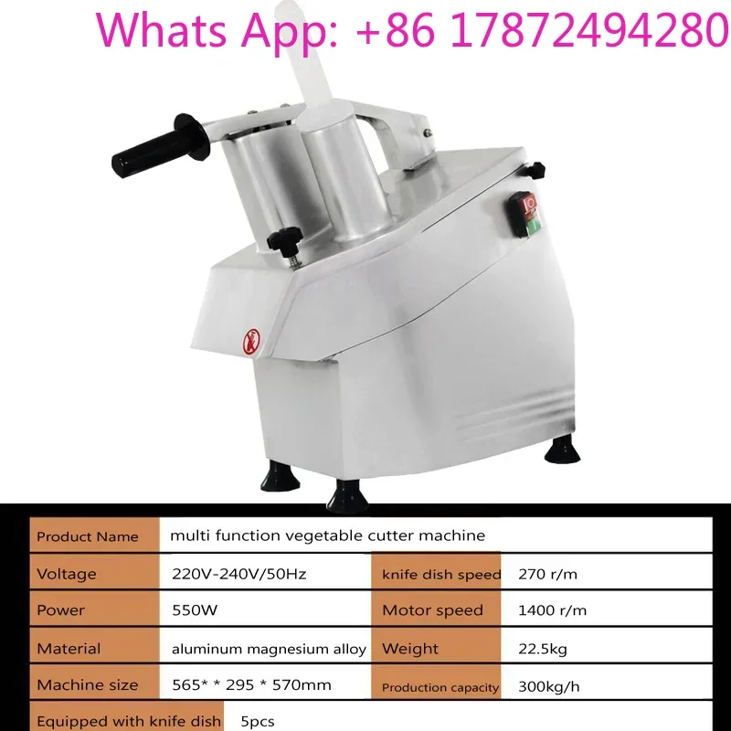 Multifunction Vegetable Cutting Machine Electric Cutter Shredder Dumpling Stuffing Food Ginger Garlic Cut Minced Machine