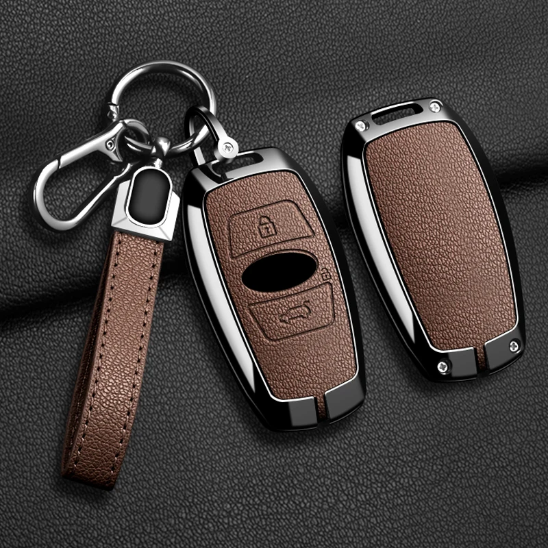 Suitable Zinc Alloy Car Key Case Cover For Subaru WRX XV Crosstrek Legacy BRZ Forester Impreza STi Outback 2015-2019 Accessory