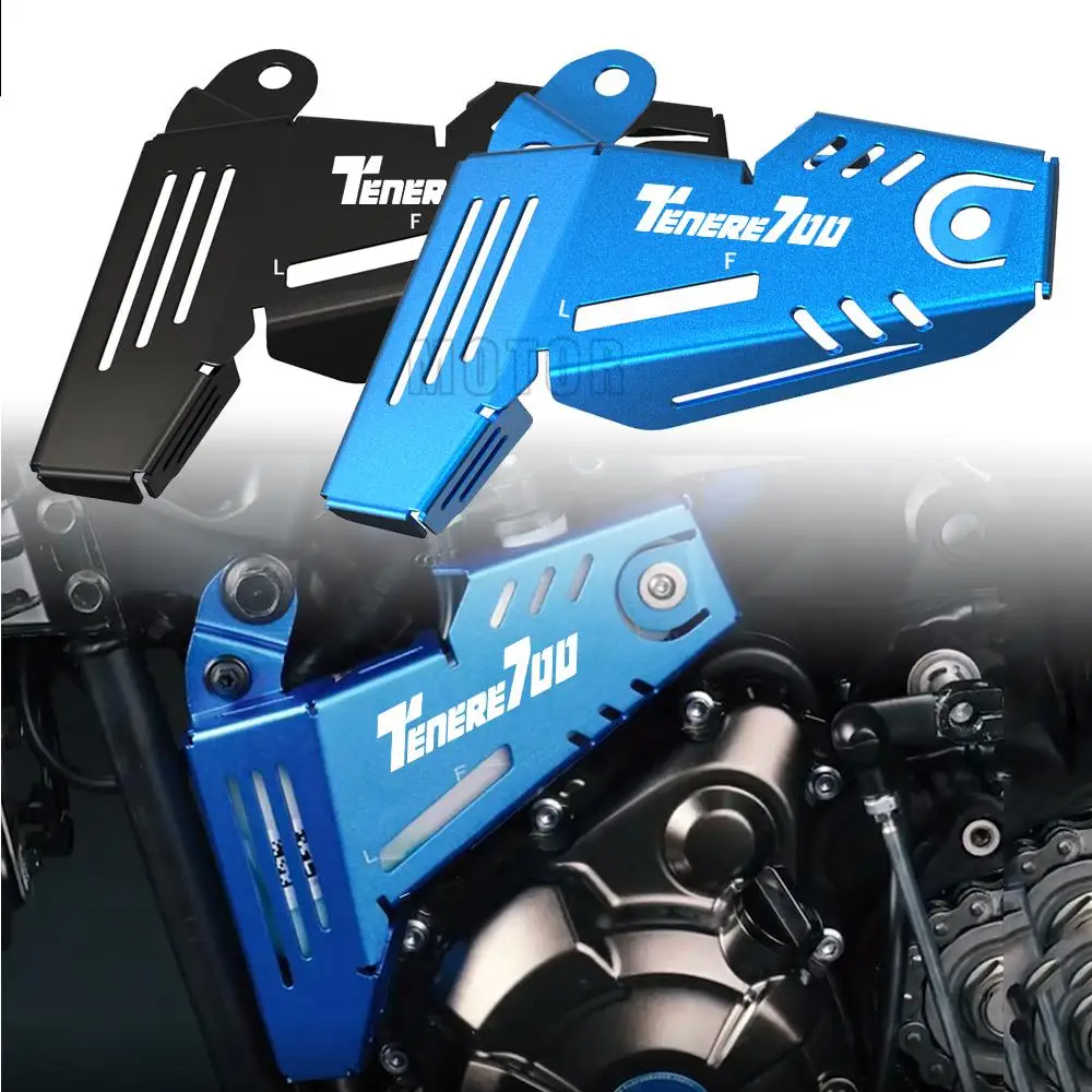 TENERE700 T7 CNC Motorcycle Coolant Tank Shield Coolant Reservoir Cover FOR YAMAHA TENERE 700 RALLY EDITION 2020 2021 2022 2023