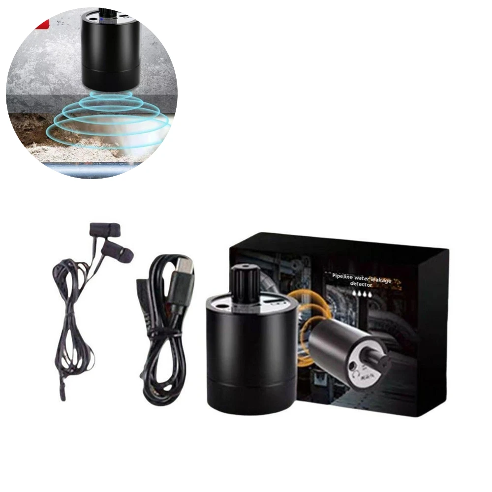 Draagbare waterlekdetector Hoge gevoelige multifunctionele geluidsdetector Waterlekdetector voor verschillende bouwpijpen