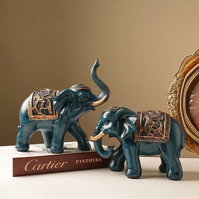 

Elephant decoration, living room, wine cabinet, TV cabinet, porch decoration, housewarming gift home accessories home decor