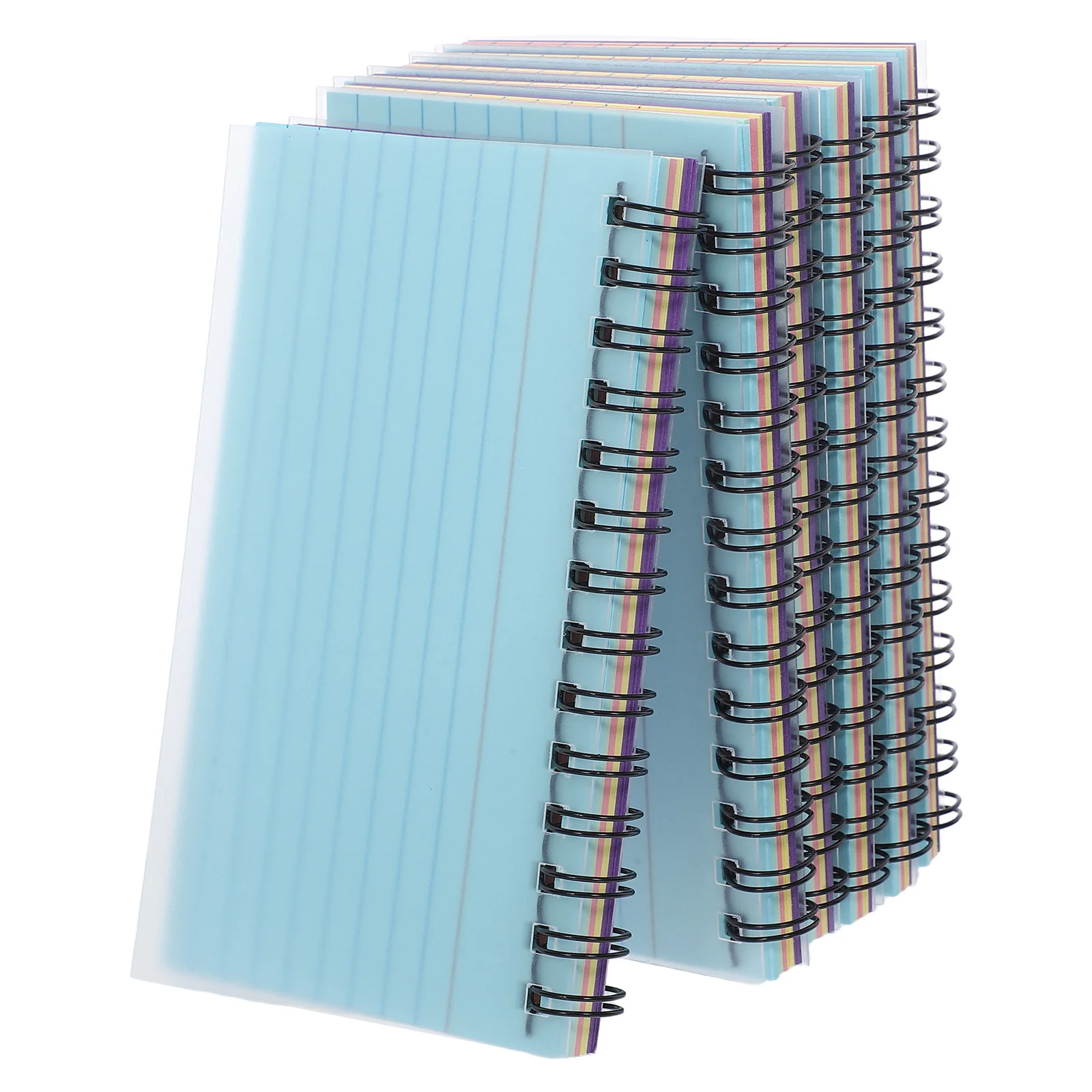 

6 Pcs Tearable Coil Book Notebook Activity Notepad American Style Cute Notebooks