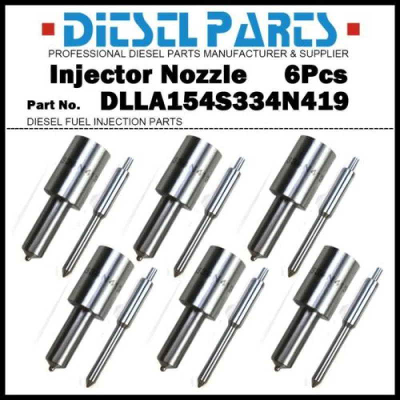 

6Pcs Fuel Injector Nozzle 105015-4190 DLLA154S334N419 for ISUZU 6BD1 6BD1T 5.8L