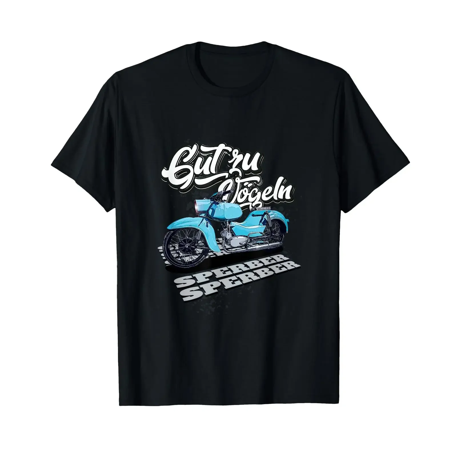 T Shirt with Simson Sperber Gut zu Vögeln black vintage Washed Casual Stylish Stretched Soft designer clothes Unisex